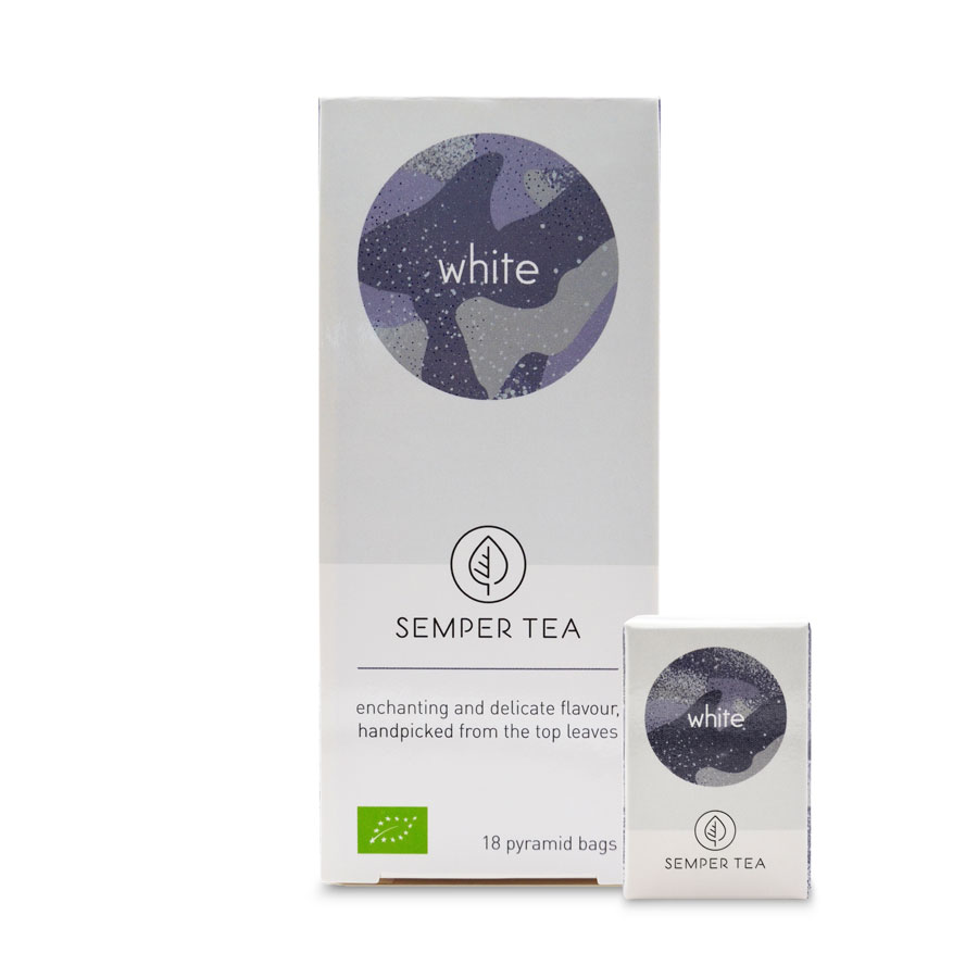 té blanco té gourmet bio ecológico bolsa pirámide – White tea semper tea