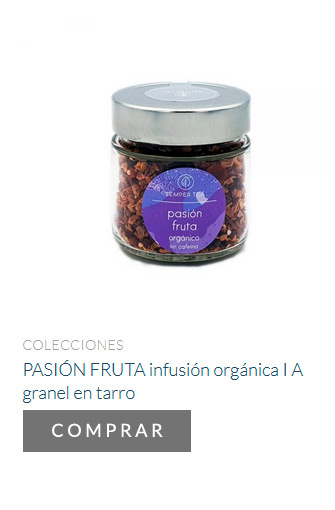 comprar te de frutas ecologico granel tarro semper tea