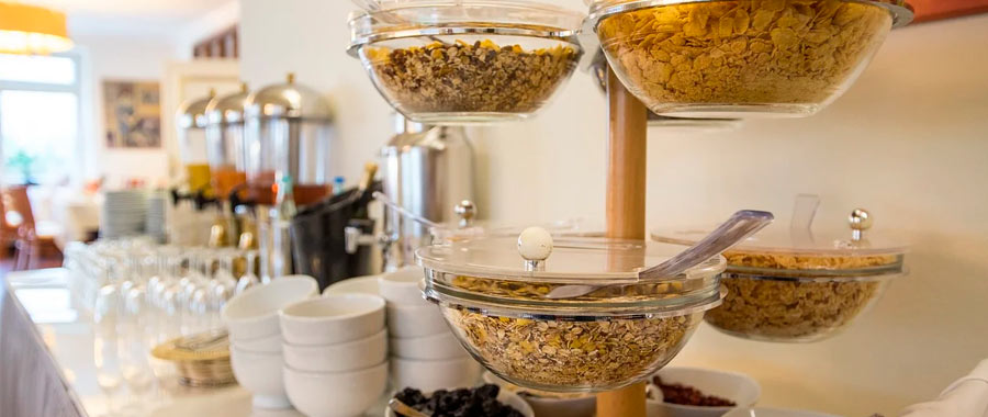 como montar un buffet de hotel tes infusiones