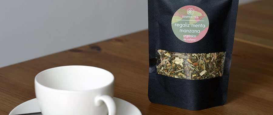 infusion ecologica regaliz menta semper tea